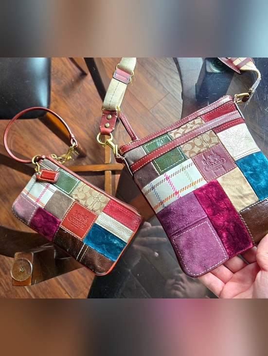 Coach Handbags - 2007 Holiday Collection Crossbody And Wristlet
